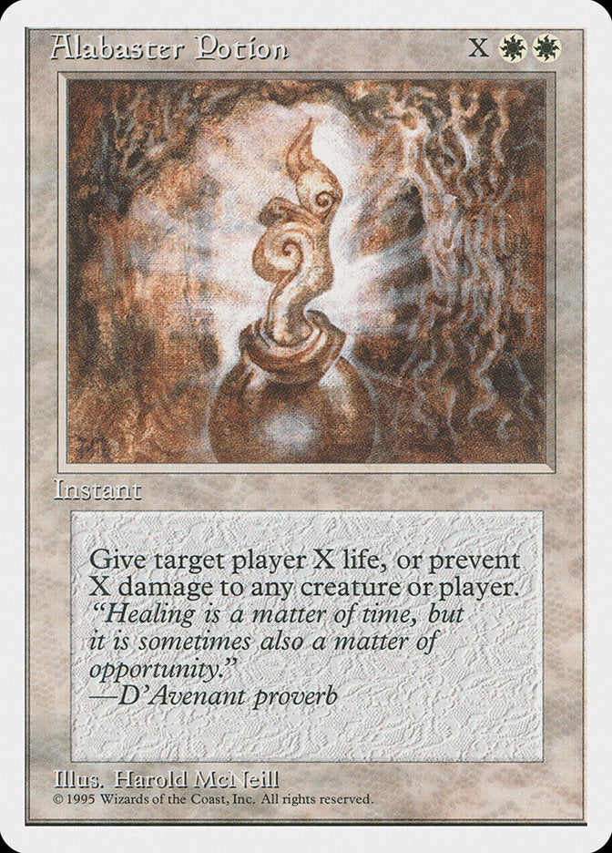 Alabaster Potion [Fourth Edition] - Magic: The Gathering - Card Brawlers | Quebec | Canada |