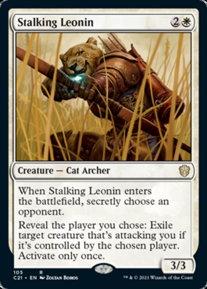 Stalking Leonin [Commander 2021] - Magic: The Gathering - Card Brawlers | Quebec | Canada |