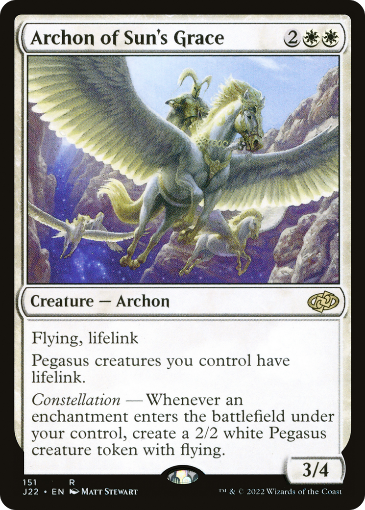 Archon of Sun's Grace [Jumpstart 2022] - Magic: The Gathering - Card Brawlers | Quebec | Canada |