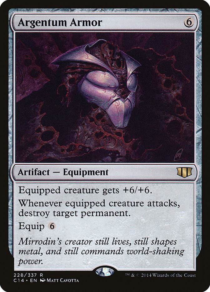 Argentum Armor [Commander 2014] - Magic: The Gathering - Card Brawlers | Quebec | Canada |