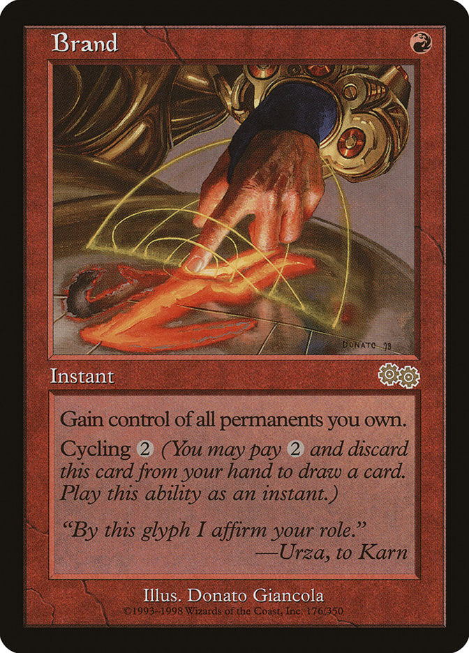 Brand [Urza's Saga] - Magic: The Gathering - Card Brawlers | Quebec | Canada |