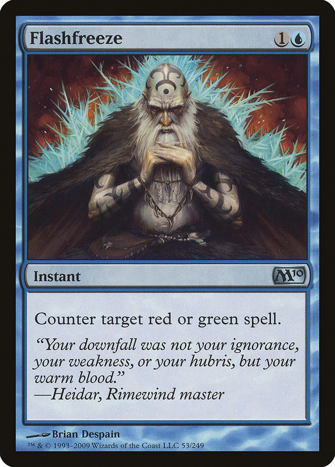 Flashfreeze [Magic 2010] - Magic: The Gathering - Card Brawlers | Quebec | Canada |