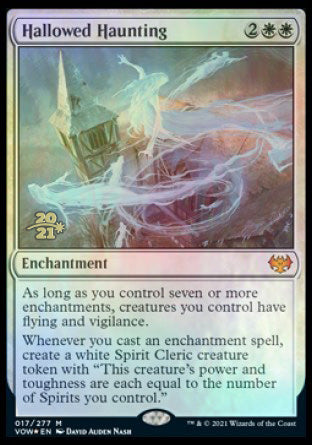 Hallowed Haunting [Innistrad: Crimson Vow Prerelease Promos] - Magic: The Gathering - Card Brawlers | Quebec | Canada |