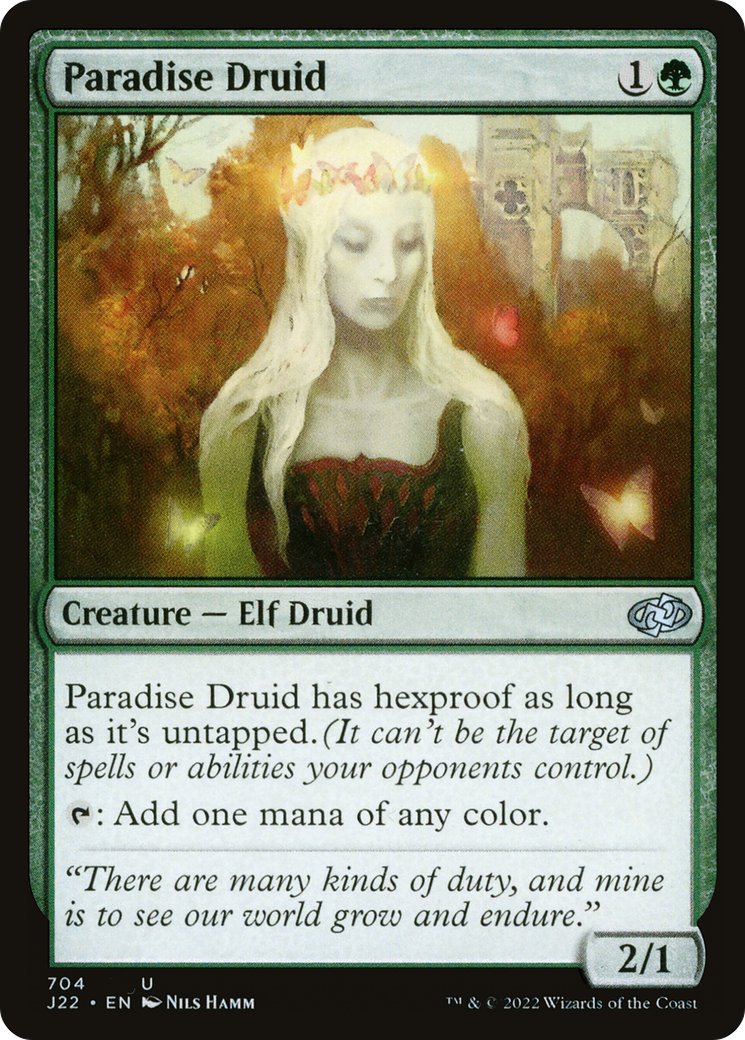 Paradise Druid [Jumpstart 2022] - Magic: The Gathering - Card Brawlers | Quebec | Canada |
