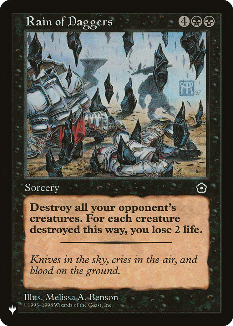 Rain of Daggers [The List] - Magic: The Gathering - Card Brawlers | Quebec | Canada |