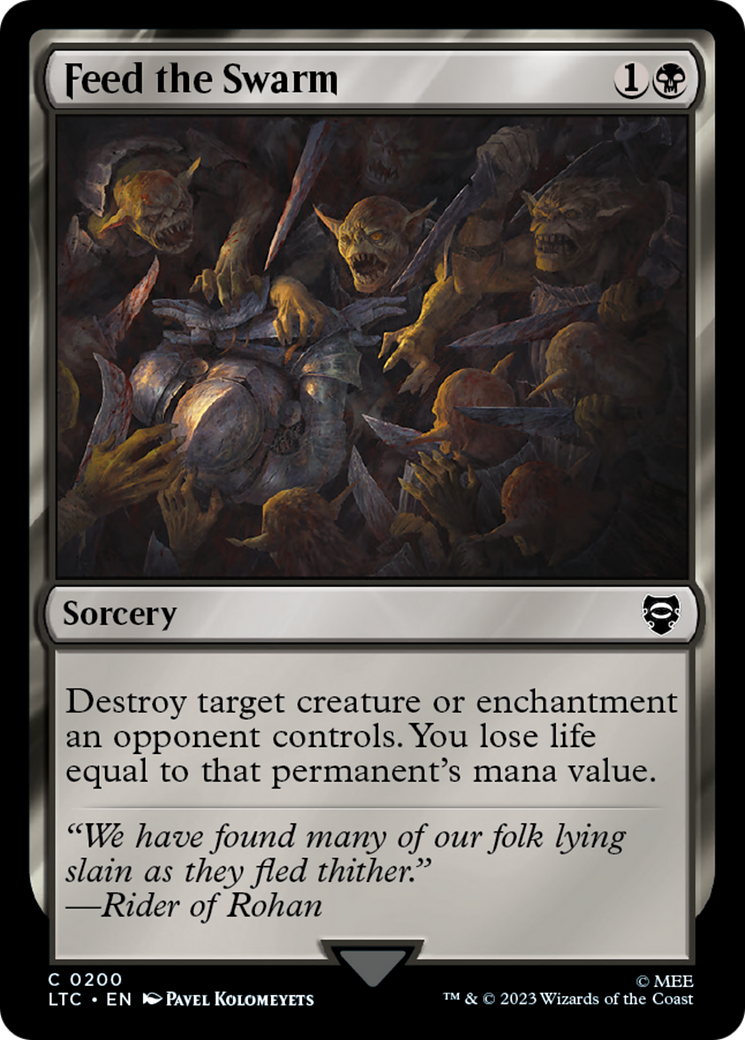 Feed the Swarm [The Lord of the Rings: Tales of Middle-Earth Commander] - Magic: The Gathering - Card Brawlers | Quebec | Canada |