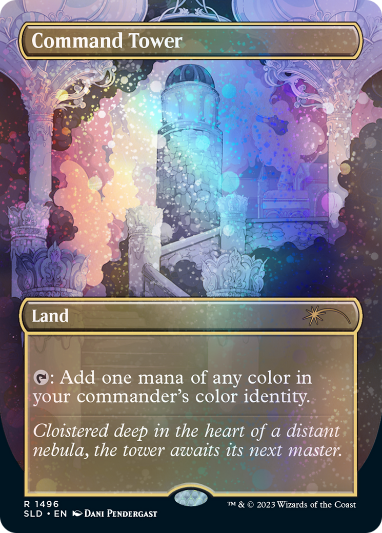Command Tower (1697) (Rainbow Foil) [Secret Lair: Sheldon's Spellbook] - Magic: The Gathering - Card Brawlers | Quebec | Canada |