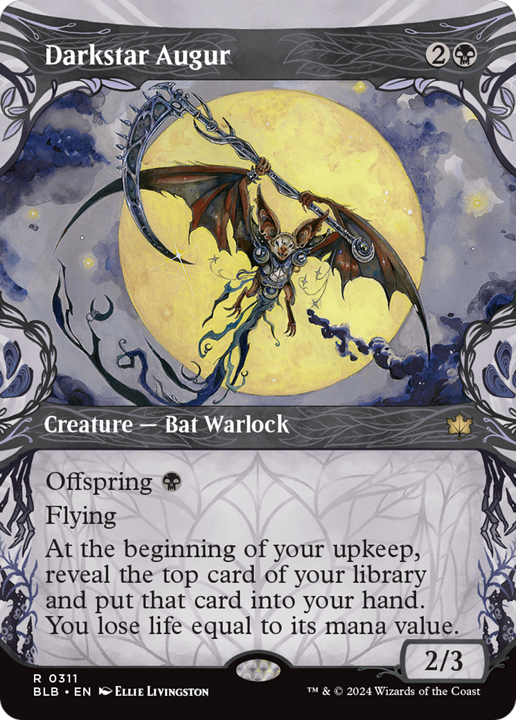 Darkstar Augur (Showcase) [Bloomburrow] - Magic: The Gathering - Card Brawlers | Quebec | Canada |