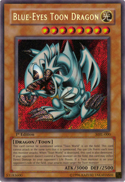 Blue-Eyes Toon Dragon [MRL-000] Secret Rare - Yu-Gi-Oh! - Card Brawlers | Quebec | Canada |