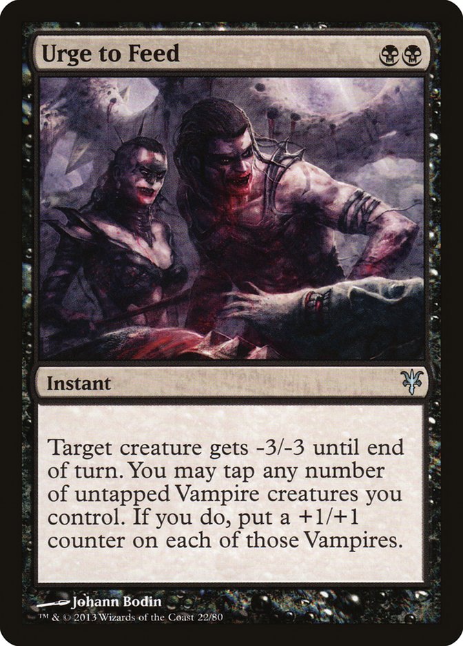Urge to Feed [Duel Decks: Sorin vs. Tibalt] - Magic: The Gathering - Card Brawlers | Quebec | Canada |