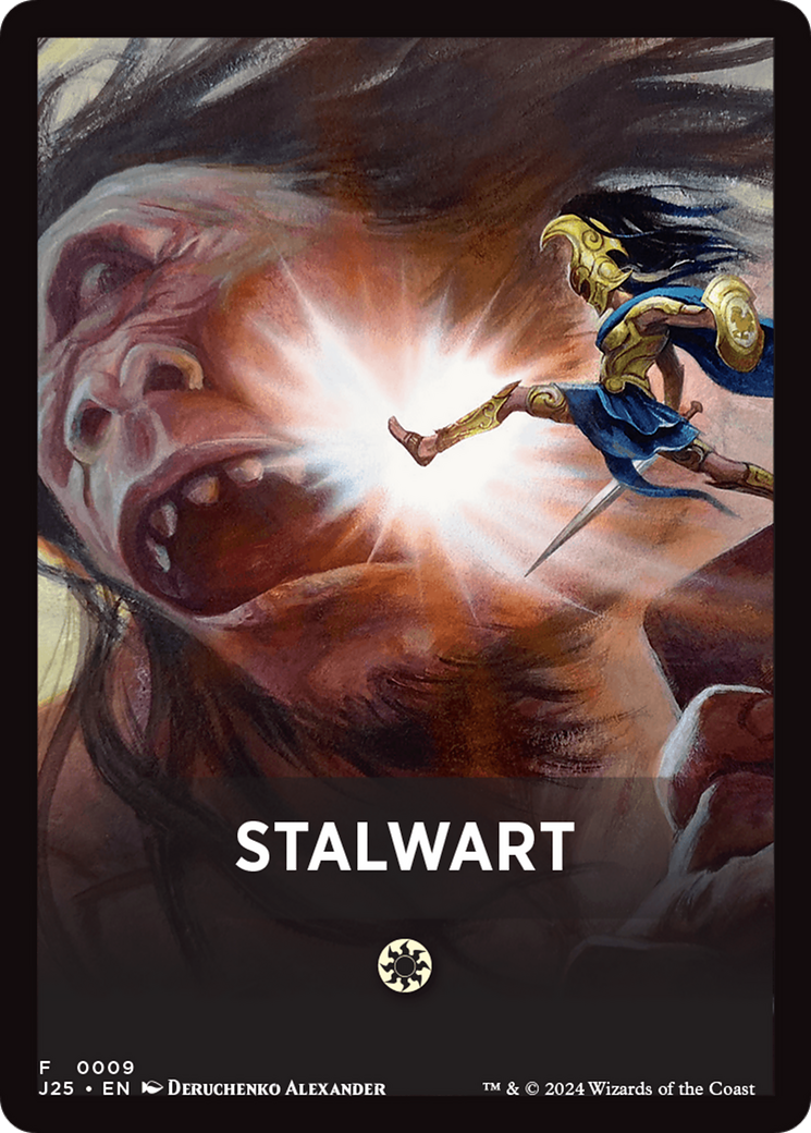 Stalwart Theme Card [Foundations Jumpstart Front Cards] - Magic: The Gathering - Card Brawlers | Quebec | Canada |