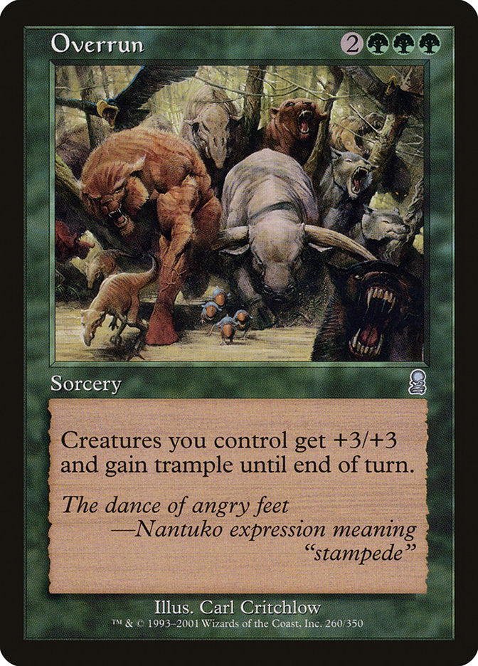 Overrun [Odyssey] - Magic: The Gathering - Card Brawlers | Quebec | Canada |