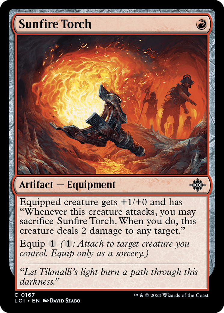 Sunfire Torch [The Lost Caverns of Ixalan] - Magic: The Gathering - Card Brawlers | Quebec | Canada |