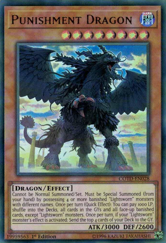 Punishment Dragon [COTD-EN028] Ultra Rare - Yu-Gi-Oh! - Card Brawlers | Quebec | Canada |