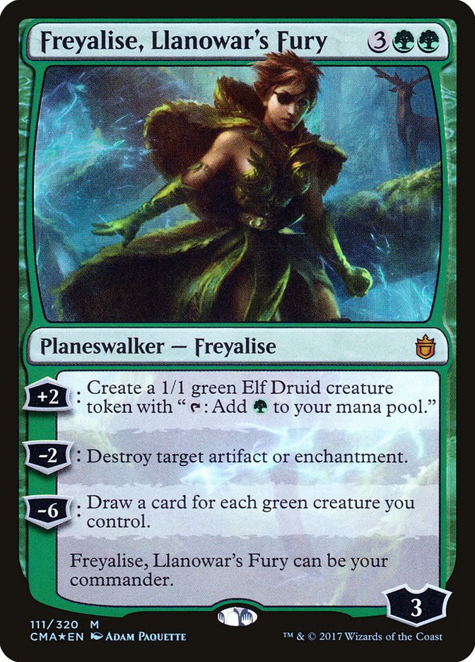 Freyalise, Llanowar's Fury [Commander Anthology] - Magic: The Gathering - Card Brawlers | Quebec | Canada |