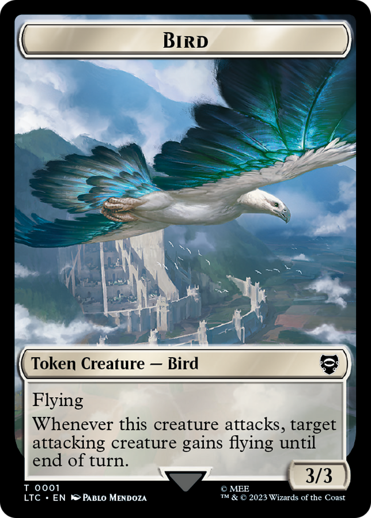 Bird // Goat Token [The Lord of the Rings: Tales of Middle-Earth Commander Tokens] - Magic: The Gathering - Card Brawlers | Quebec | Canada |