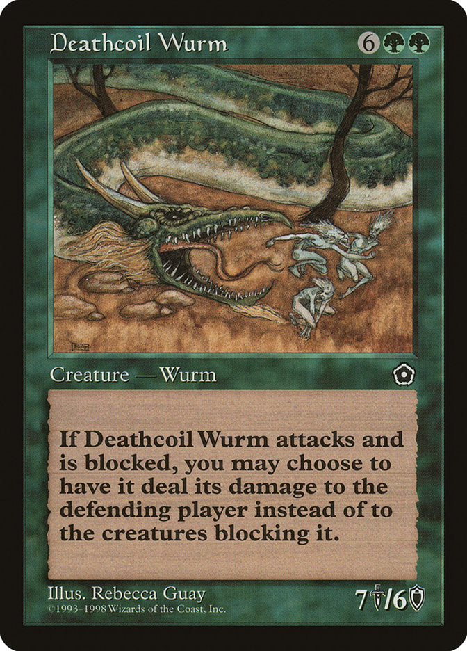 Deathcoil Wurm [Portal Second Age] - Magic: The Gathering - Card Brawlers | Quebec | Canada |