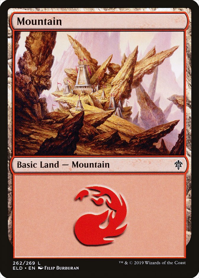 Mountain (262) [Throne of Eldraine] - Magic: The Gathering - Card Brawlers | Quebec | Canada |