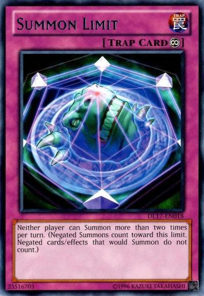 Summon Limit (Red) [DL17-EN018] Rare - Yu-Gi-Oh! - Card Brawlers | Quebec | Canada |