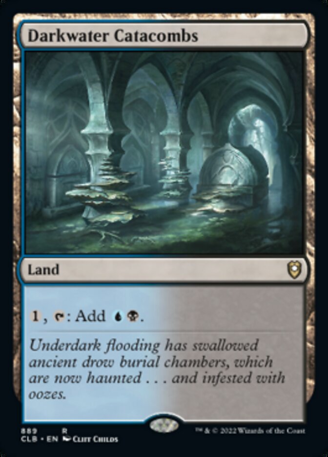 Darkwater Catacombs [Commander Legends: Battle for Baldur's Gate] - Magic: The Gathering - Card Brawlers | Quebec | Canada |
