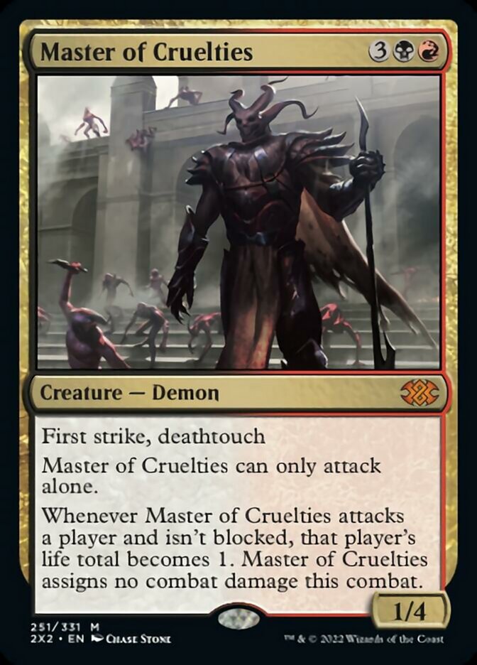 Master of Cruelties [Double Masters 2022] - Magic: The Gathering - Card Brawlers | Quebec | Canada |