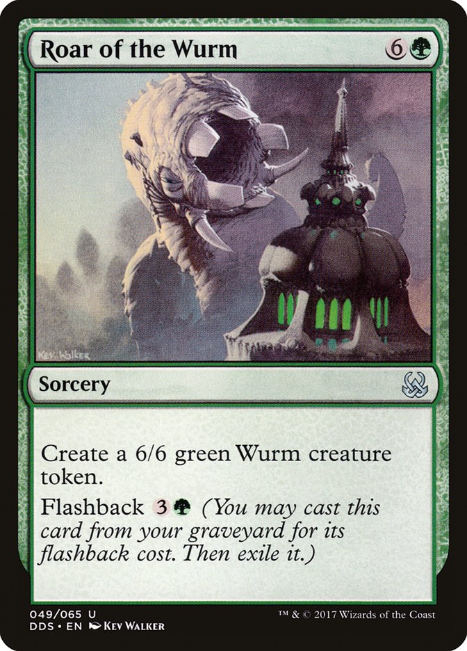 Roar of the Wurm [Duel Decks: Mind vs. Might] - Magic: The Gathering - Card Brawlers | Quebec | Canada |