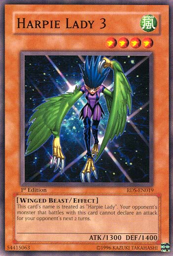 Harpie Lady 3 [RDS-EN019] Common - Yu-Gi-Oh! - Card Brawlers | Quebec | Canada |