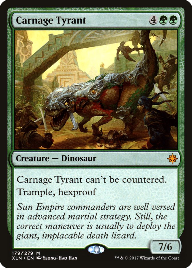 Carnage Tyrant [Ixalan] - Magic: The Gathering - Card Brawlers | Quebec | Canada |