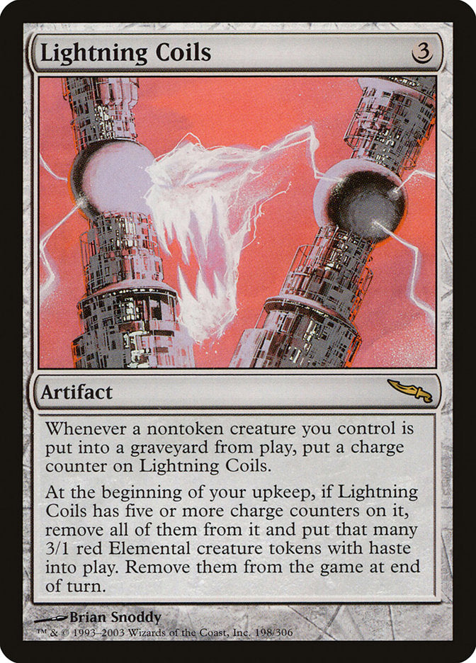 Lightning Coils [Mirrodin] - Magic: The Gathering - Card Brawlers | Quebec | Canada |