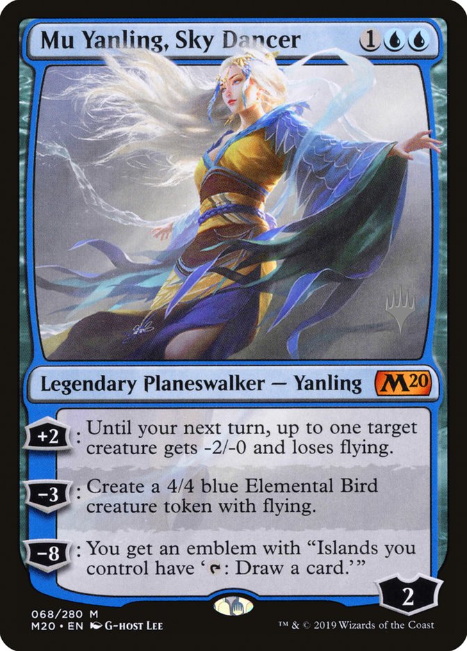 Mu Yanling, Sky Dancer (Promo Pack) [Core Set 2020 Promos] - Magic: The Gathering - Card Brawlers | Quebec | Canada |