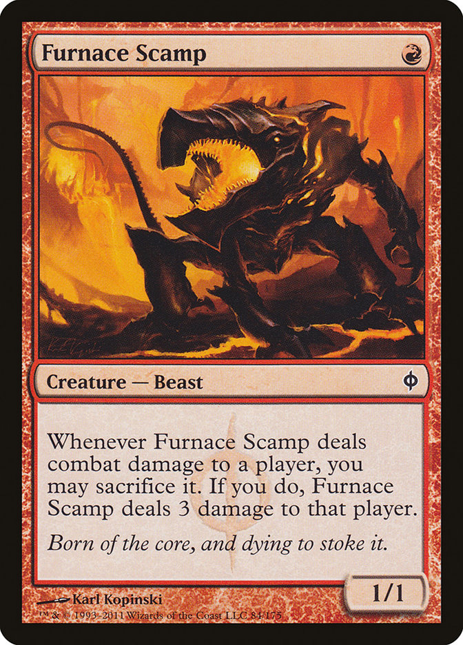 Furnace Scamp [New Phyrexia] - Magic: The Gathering - Card Brawlers | Quebec | Canada |