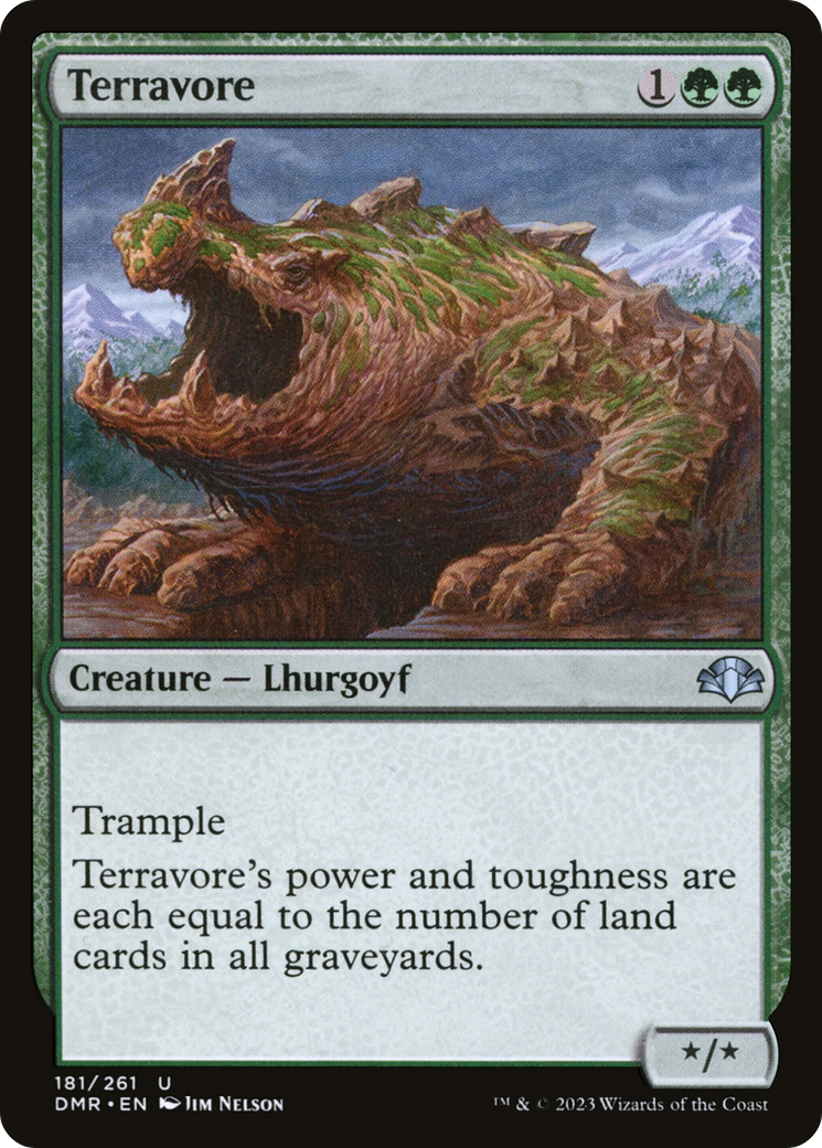 Terravore [Dominaria Remastered] - Magic: The Gathering - Card Brawlers | Quebec | Canada |