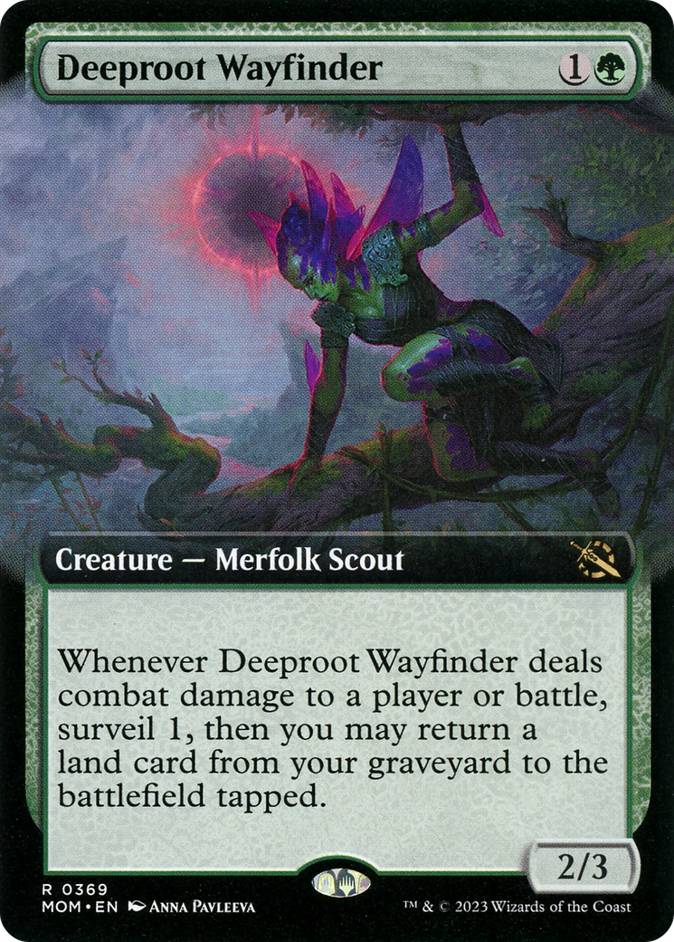 Deeproot Wayfinder (Extended Art) [March of the Machine] - Magic: The Gathering - Card Brawlers | Quebec | Canada |