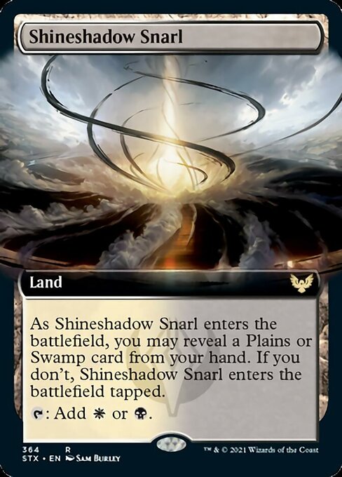 Shineshadow Snarl (Extended Art) [Strixhaven: School of Mages] - Magic: The Gathering - Card Brawlers | Quebec | Canada |