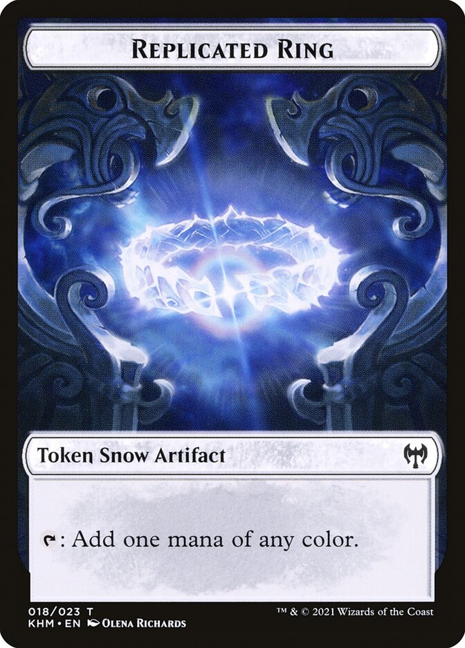 Dwarf Berserker // Replicated Ring Double-Sided Token [Kaldheim Tokens] - Magic: The Gathering - Card Brawlers | Quebec | Canada |