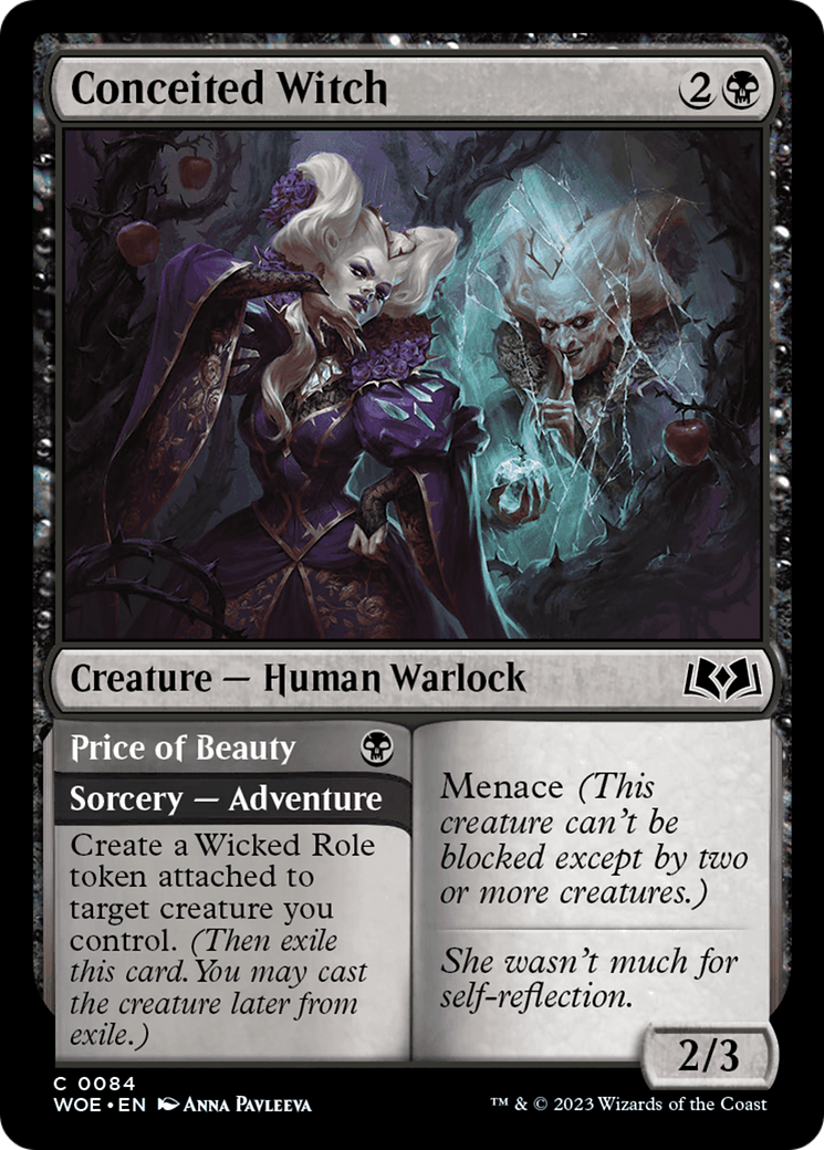 Conceited Witch // Price of Beauty [Wilds of Eldraine] - Magic: The Gathering - Card Brawlers | Quebec | Canada |