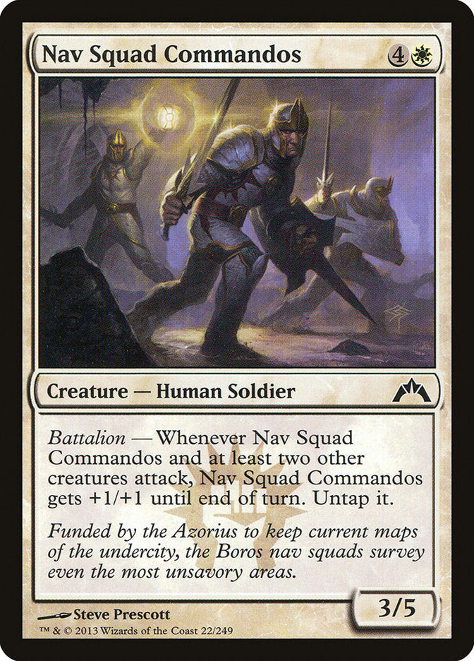 Nav Squad Commandos [Gatecrash] - Magic: The Gathering - Card Brawlers | Quebec | Canada |