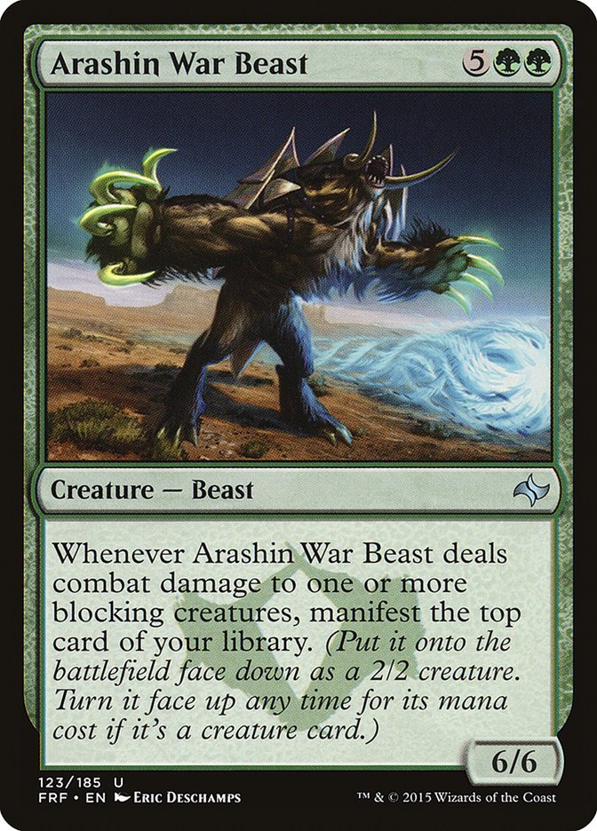 Arashin War Beast [Fate Reforged] - Magic: The Gathering - Card Brawlers | Quebec | Canada |