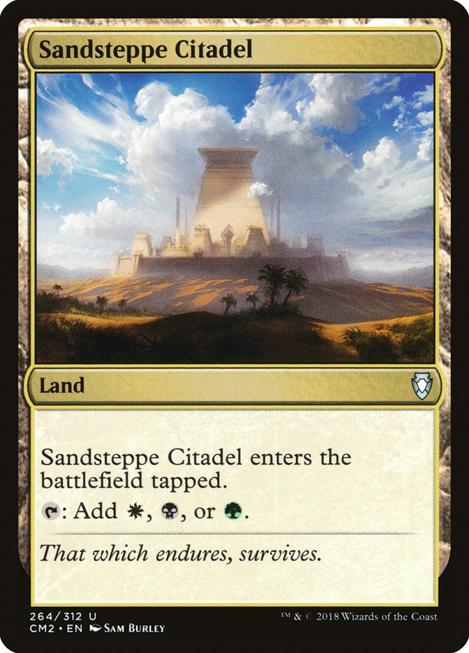 Sandsteppe Citadel [Commander Anthology Volume II] - Magic: The Gathering - Card Brawlers | Quebec | Canada |