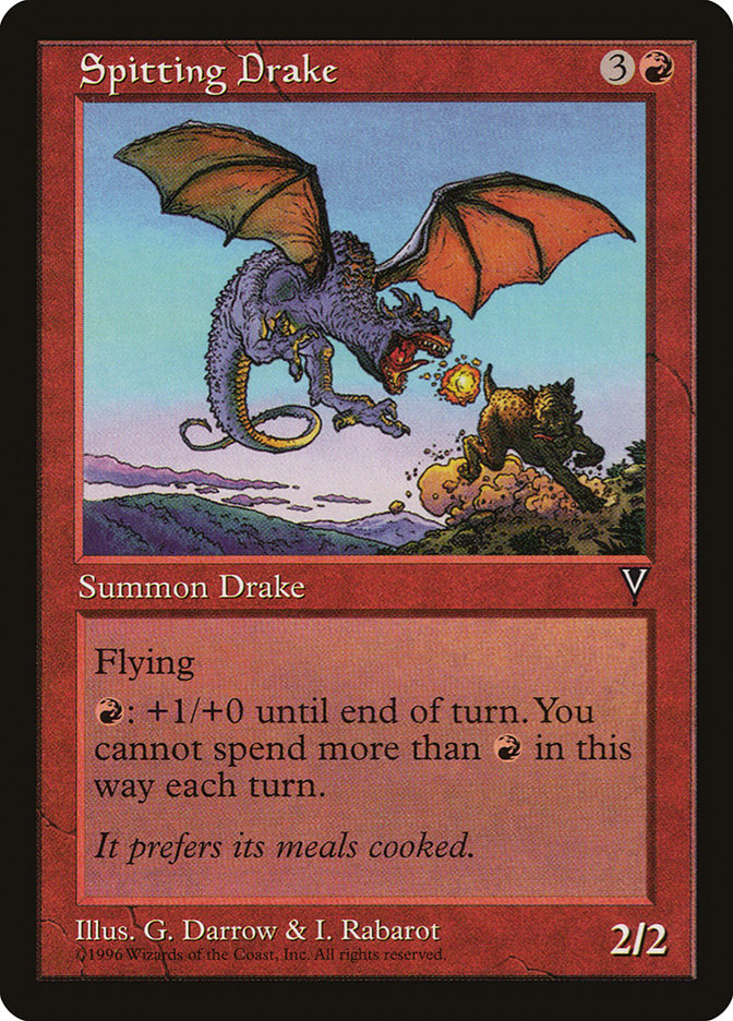Spitting Drake [Visions] - Magic: The Gathering - Card Brawlers | Quebec | Canada |