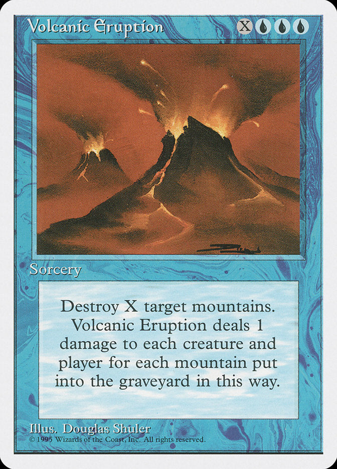 Volcanic Eruption [Fourth Edition] - Magic: The Gathering - Card Brawlers | Quebec | Canada |