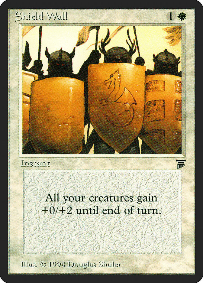 Shield Wall [Legends] - Magic: The Gathering - Card Brawlers | Quebec | Canada |