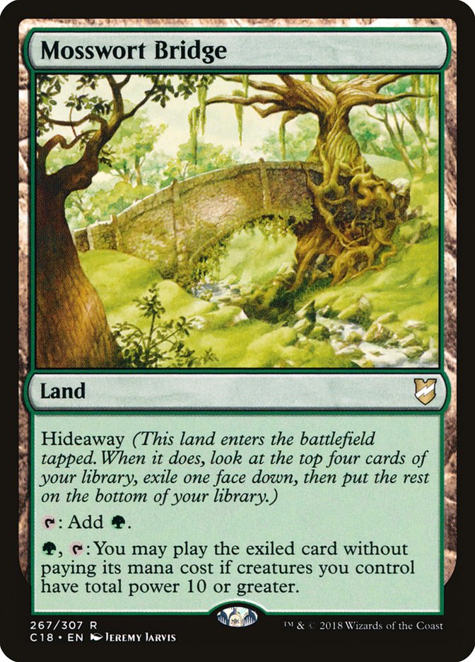 Mosswort Bridge [Commander 2018] - Magic: The Gathering - Card Brawlers | Quebec | Canada |