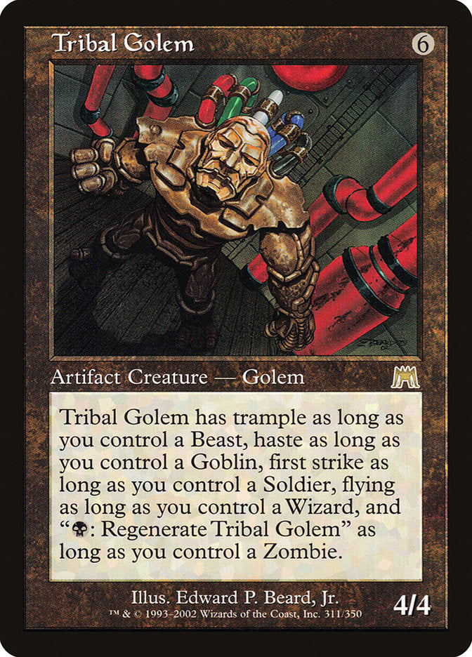 Tribal Golem [Onslaught] - Magic: The Gathering - Card Brawlers | Quebec | Canada |