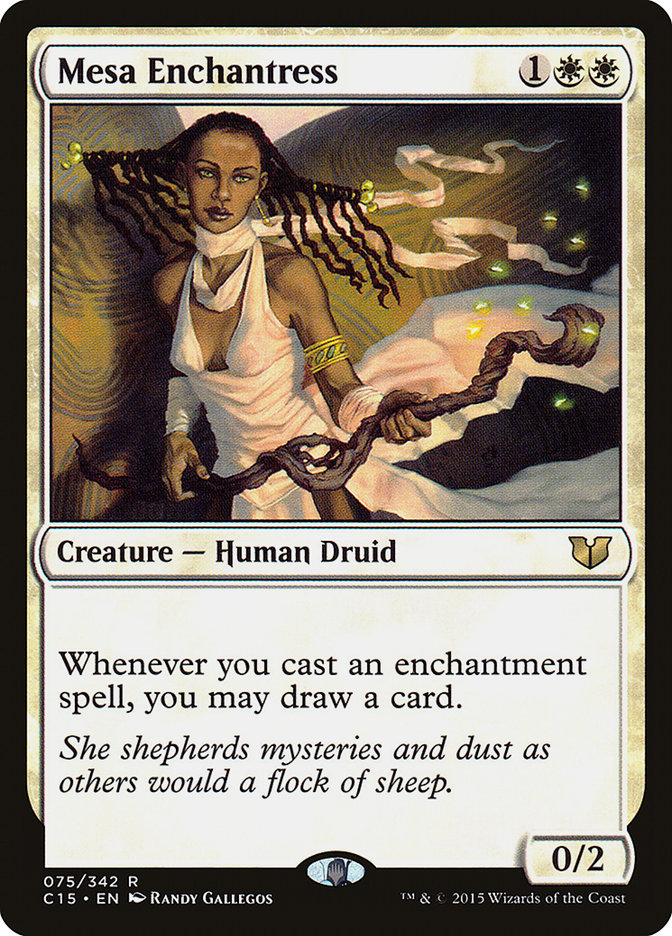 Mesa Enchantress [Commander 2015] - Magic: The Gathering - Card Brawlers | Quebec | Canada |