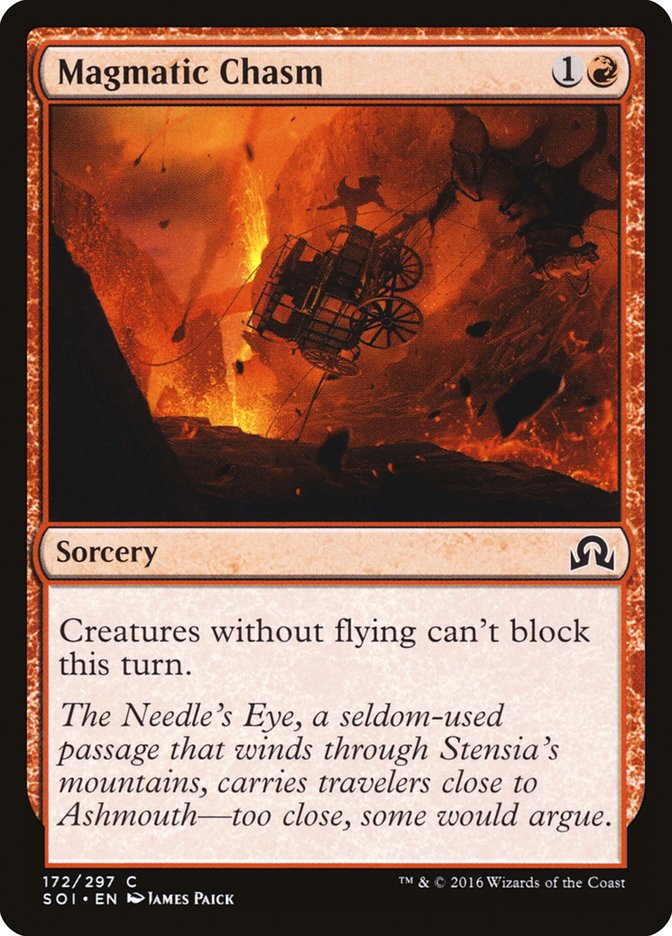Magmatic Chasm [Shadows over Innistrad] - Magic: The Gathering - Card Brawlers | Quebec | Canada |