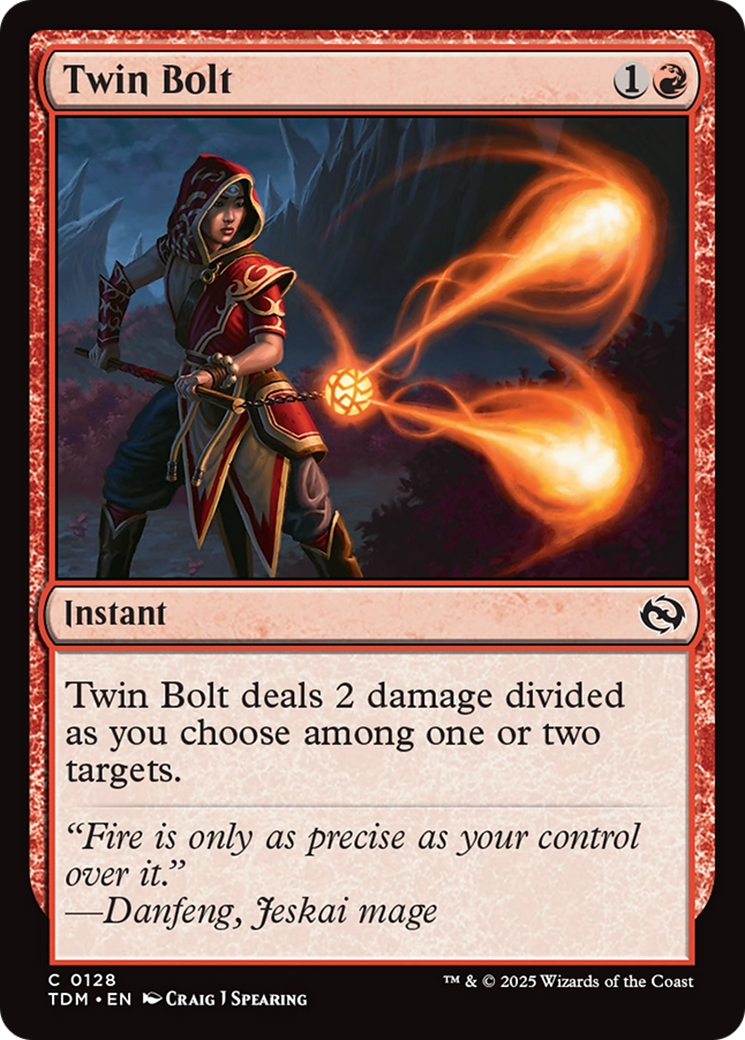 Twin Bolt [Tarkir: Dragonstorm] - Magic: The Gathering - Card Brawlers | Quebec | Canada |
