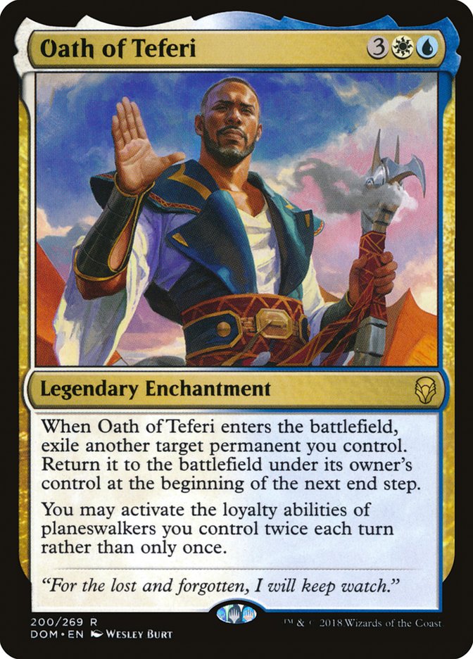 Oath of Teferi [Dominaria] - Magic: The Gathering - Card Brawlers | Quebec | Canada |