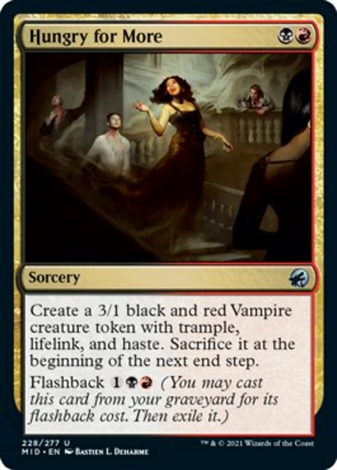 Hungry for More [Innistrad: Midnight Hunt] - Magic: The Gathering - Card Brawlers | Quebec | Canada |