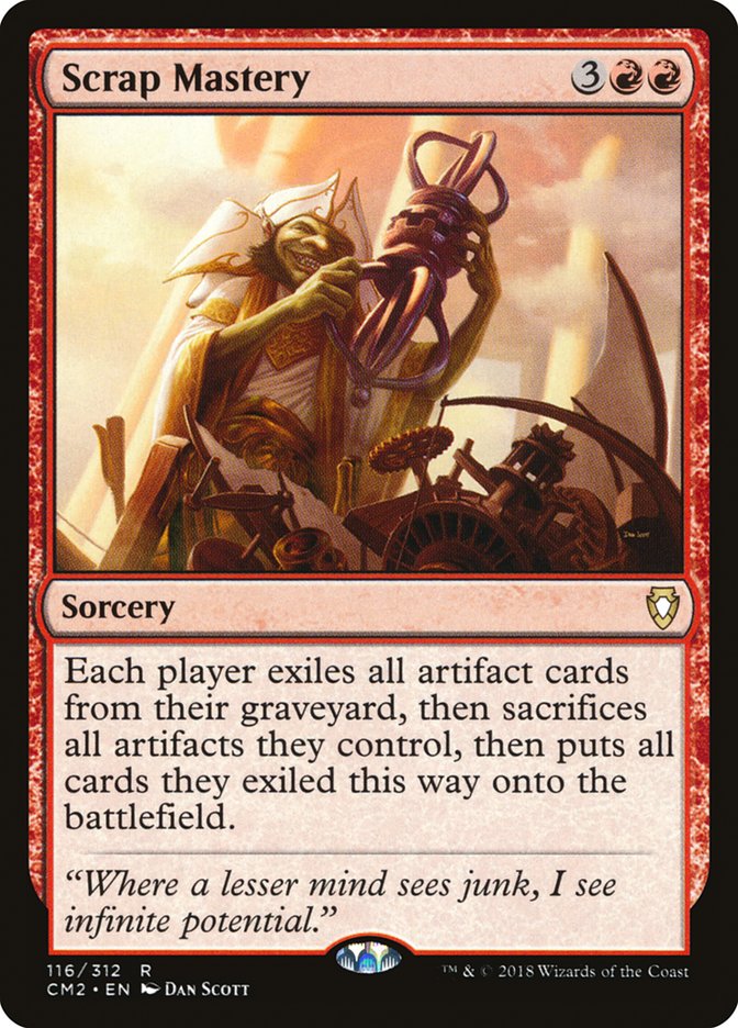 Scrap Mastery [Commander Anthology Volume II] - Magic: The Gathering - Card Brawlers | Quebec | Canada |